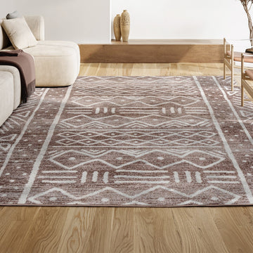Amanar Tribal Geometric Area Rug